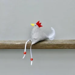 Hühner, Osterdeko, 2 St. Stoffhühner