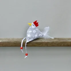 Hühner, Osterdeko, 2 St. Stoffhühner