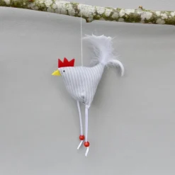 Hühner, Osterdeko, 2 St. Stoffhühner