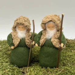 Hirten - klein - Jahreszeitentisch - Krippenfiguren  - Winter - Weihnachten