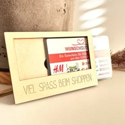 Hülle für Geschenkgutschein 