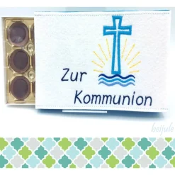 Hülle für Haselnusspralinen