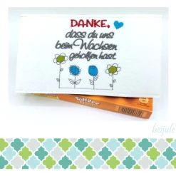 Hülle für Haselnusspralinen