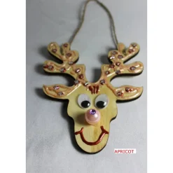 Hängedeko RENTIER Nikolausgeschenk Türdeko Deko Weihnachtsgeschenk Adventskalenderfüllung Rentier Elch Hirsch Holzdeko