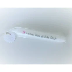 Hochzeit * Kerze * Weiß * Personalisiert * Mitbringsel * Gastgeschenk * Deko