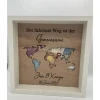 Hochzeit Geldgeschenk weltkarte, Hochzeitstag, weg zusammen, Hochzeitsgeschenk ,Geldgeschenk, Geburtstagsgeschenk, holz