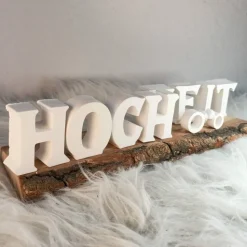 Hochzeit Schriftzug, Hochzeitstischdeko, Raysin Deko, Hochzeitstisch Deko, Tischdeko Hochzeit, Schrift Hochzeit