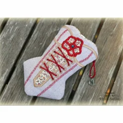 HOCHZEIT Taschentüchertasche KORSETT - TATÜTA für Taschentücher oder ein kleines Handy, Farbwahl, vintage, Hochzeitstasche