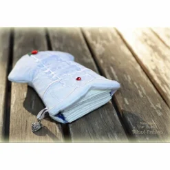 HOCHZEIT Taschentüchertasche KORSETT - TATÜTA für Taschentücher oder ein kleines Handy, Farbwahl, vintage, Hochzeitstasche