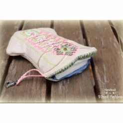 HOCHZEIT Taschentüchertasche KORSETT - TATÜTA für Taschentücher oder ein kleines Handy, Farbwahl, vintage, Hochzeitstasche