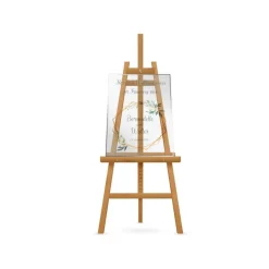 Hochzeit Willkommensschild personalisierbar Design Bernadette