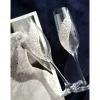 Hochzeitsaccessoires Hochzeitsgläser Sektgläser Sektglas Hochzeitskerzen Brautaccessoires mit Namen Perlen
