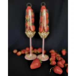 Hochzeitsaccessoires Hochzeitsgläser Sektgläser Sektglas Hochzeitskerzen Brautaccessoires Flöte mit Namen mit Kristalle