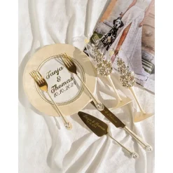 Hochzeitsaccessoires Hochzeitsgläser Sektgläser Sektglas Hochzeitskerzen Brautaccessoires mit Namen Tortenmesser Tortenh