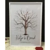 Hochzeitsbaum A3 * Weddingtree * Fingerabdruckbaum * Gästebuch * individuell * Hochzeitsgeschenk * Polterabend