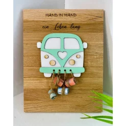 Hochzeitsgeschenk, Geldgeschenk, Holz, Auto, Brautpaar, Geschenk zur Hochzeit