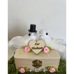 Hochzeitsgeschenk Geldgeschenk Tauben Baumscheibe