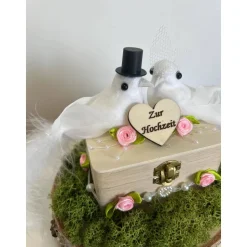 Hochzeitsgeschenk Geldgeschenk Tauben Baumscheibe