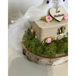 Hochzeitsgeschenk Geldgeschenk Tauben Baumscheibe