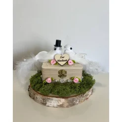 Hochzeitsgeschenk Geldgeschenk Tauben Baumscheibe