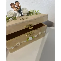 Hochzeitsgeschenk Geldgeschenk Truhe Brautpaar