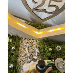 Hochzeitsgeschenk Geldgeschenk Silberhochzeit