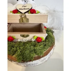 Hochzeitsgeschenk Geldgeschenk Tauben Baumscheibe