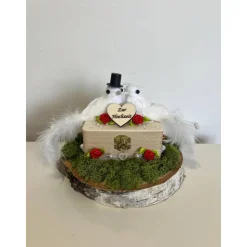 Hochzeitsgeschenk Geldgeschenk Tauben Baumscheibe