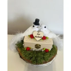 Hochzeitsgeschenk Geldgeschenk Tauben Baumscheibe