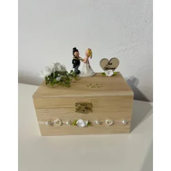 Hochzeitsgeschenk Geldgeschenk Truhe Brautpaar