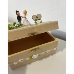 Hochzeitsgeschenk Geldgeschenk Truhe Brautpaar