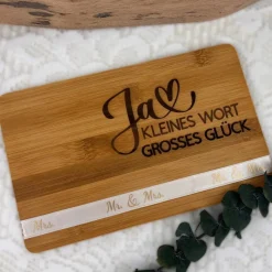 Hochzeitsgeschenk, Hochzeitssuppe, Kerzen zur Hochzeit, Kleinigkeit zur Hochzeit, Kleinigkeiten zur Hochzeit, Ehe, Brett