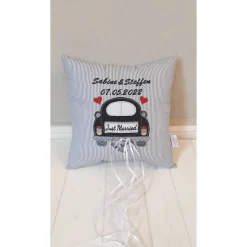 Hochzeitsgeschenk mit Namen und Datum zum überreichen eines Geldgeschenkes, viele Farben möglich, Hochzeit