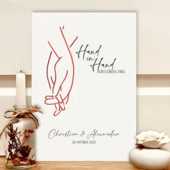 Hochzeitsgeschenk personalisiert | Geldgeschenk zur Hochzeit | Bilderrahmen für Brautpaare |