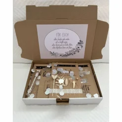 Hochzeitsgeschenk personalisiert, Geschenk für Brautpaar, Ehepaar zur standesamtlichen und kirchlichen Trauung.