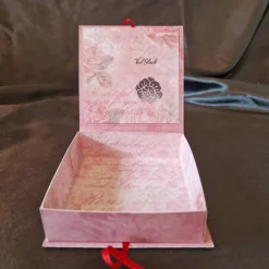 Hochzeitskarte mit Geschenkverpackung - Liebe - Rosen