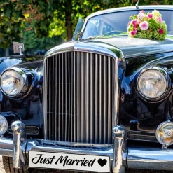 Hochzeitskennzeichen zur Hochzeit Just Married Love Deko Hochzeitsauto Autokennzeichen Fotorequisite Brautpaar Hochzeits