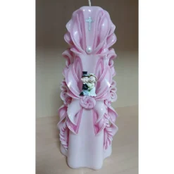 Hochzeitskerze hand geschnitzt, Hochzeitsgeschenk Verlobungsgeschenk UNIKAT