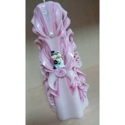 Hochzeitskerze hand geschnitzt, Hochzeitsgeschenk Verlobungsgeschenk UNIKAT