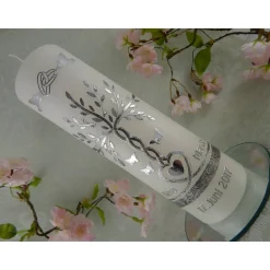 Hochzeitskerze Lebensbaum - Hochzeit - Hochzeitskerze - Hochzeitskerze Baum - Hochzeit Dekoration - Hochzeit Geschenk