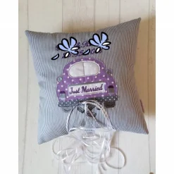 Hochzeitskissen in Wunschfarben, Geldgeschenk zur Hochzeit, Kissen personalisiert, Geschenkidee zur Hochzeit