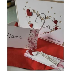 Hochzeits-Papeterie, Einladung, Dankeskarten, Tischkarten, Stampin up