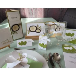 Hochzeits-Papeterie, Einladung, Dankes-Karten, Gastgeschenk, Tischkarten, Menükarten, Stampin up