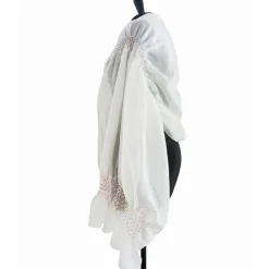 HOCHZEITSSCHAL mit HANDSMOCK farbige Punkte