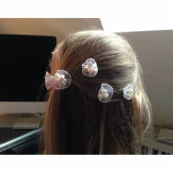 Hochzeitsschmuck, Haarschmuck für Hochzeit, Curlies, Kommunion, Blumenmädchen, Brautschmuck