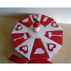 Hochzeitstorte Feuerwehr Geldgeschenk zur Hochzeit Schachteltorte Papiertorte give Away Torte Hochzeitsgeschenk