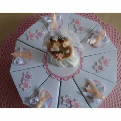 Hochzeitstorte Geldgeschenk zur Frauenhochzeit Frauen Lesben Schachteltorte Lesbisch Papiertorte Torte Hochzeitsgeschenk