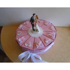 Hochzeitstorte Geldgeschenk zur Hochzeit Schachteltorte Papiertorte give Away Torte Hochzeitsgeschenk