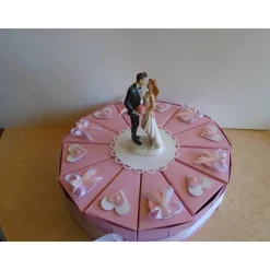 Hochzeitstorte Geldgeschenk zur Hochzeit Schachteltorte Papiertorte give Away Torte Hochzeitsgeschenk