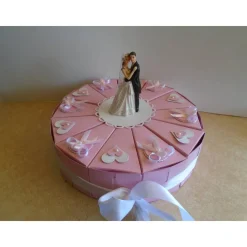 Hochzeitstorte Geldgeschenk zur Hochzeit Schachteltorte Papiertorte give Away Torte Hochzeitsgeschenk